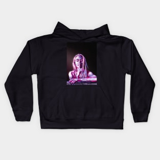 Neon Permission Kids Hoodie